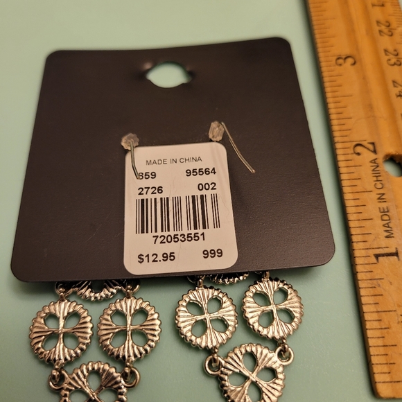 NY & Co chandelier earrings - Picture 3 of 3